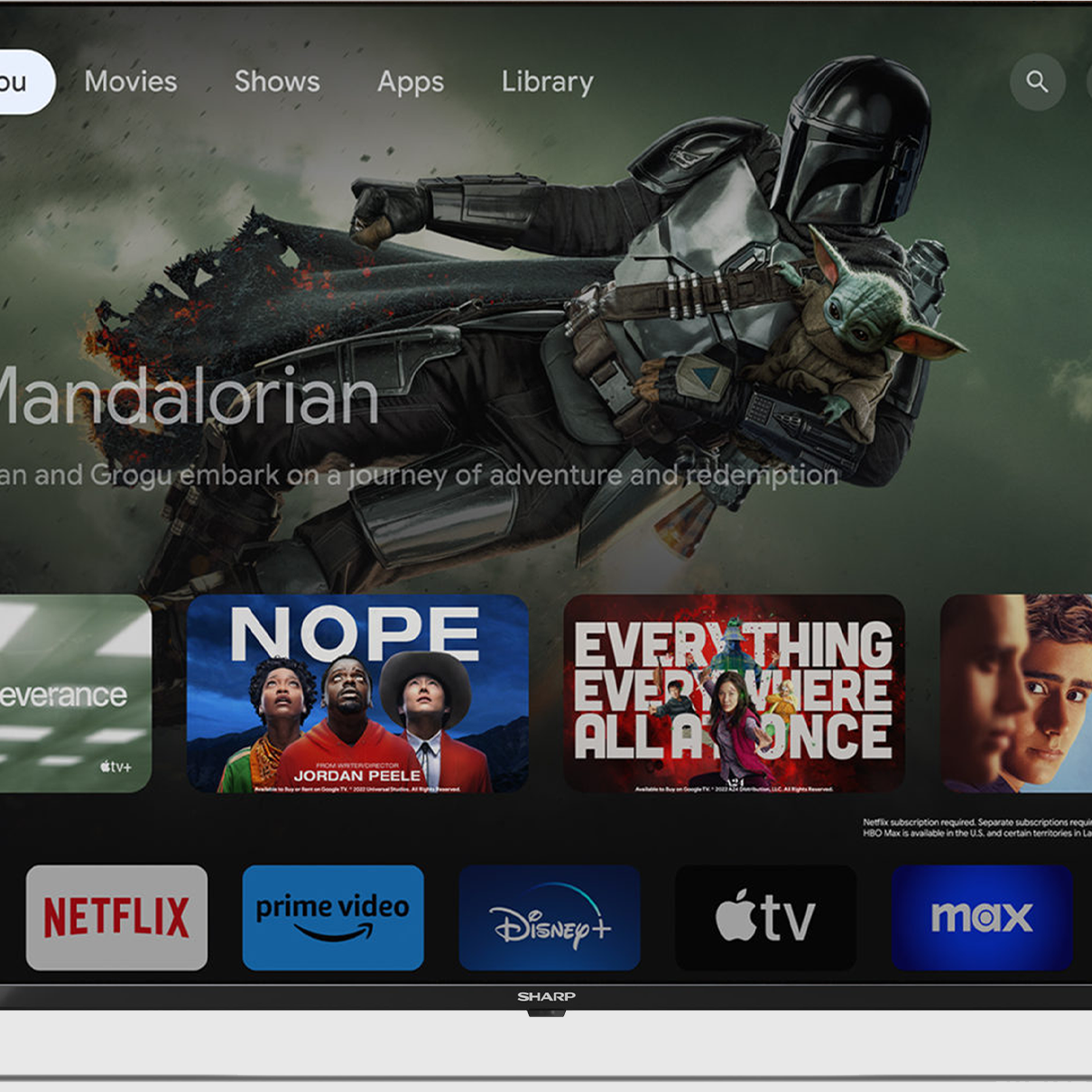 SHARP 32" Google TV – 2T-C32EG5MX Smart LED