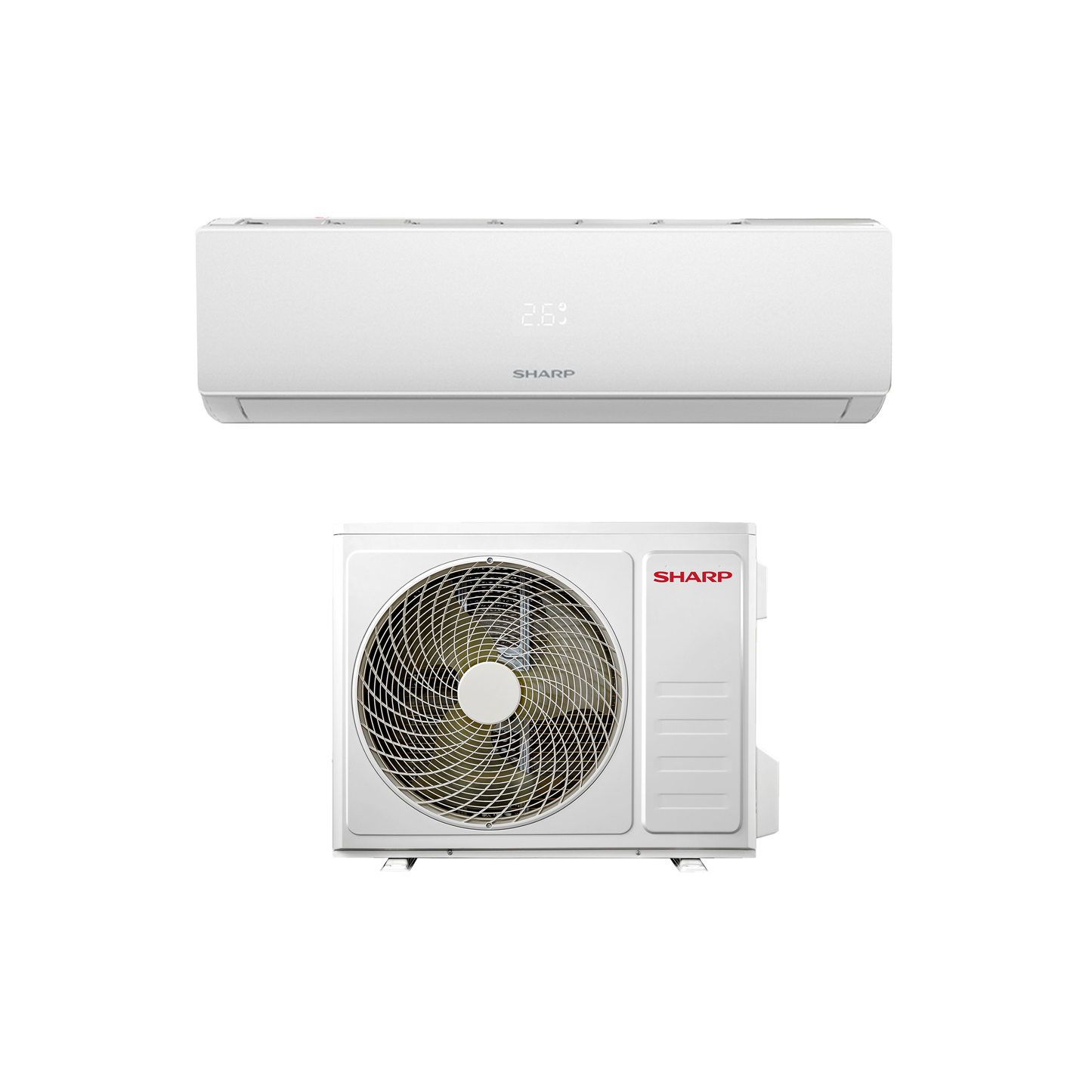 SHARP 18000 BTU Split AC R410 – 2CV Energy-Efficient