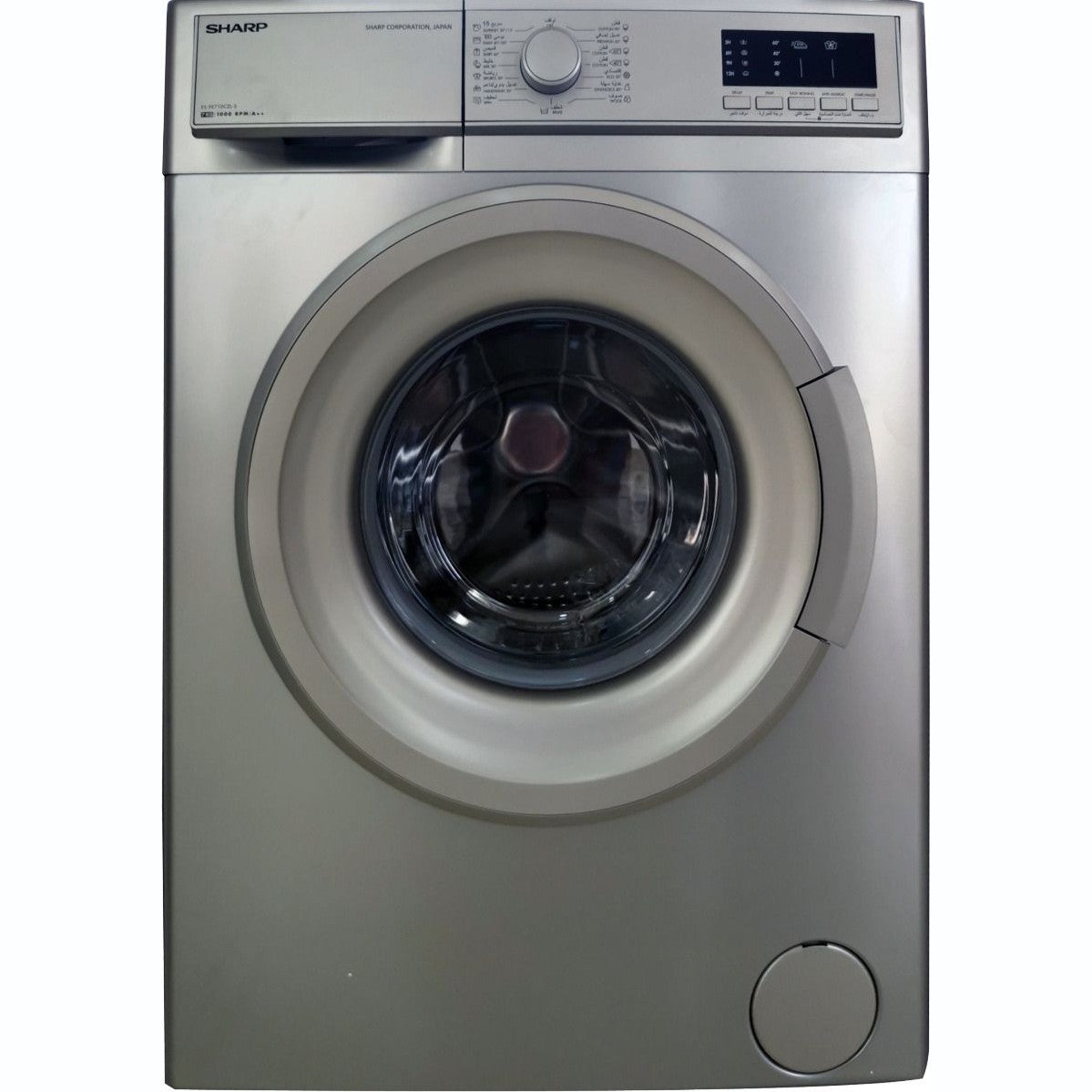 SHARP 8KG Front Load Washer – ES-FE812CX-S