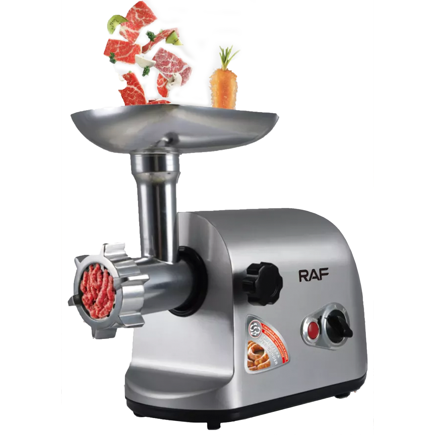 ROCH Hachoir à Viande R.3399 – Powerful Meat Grinder (4PCS)