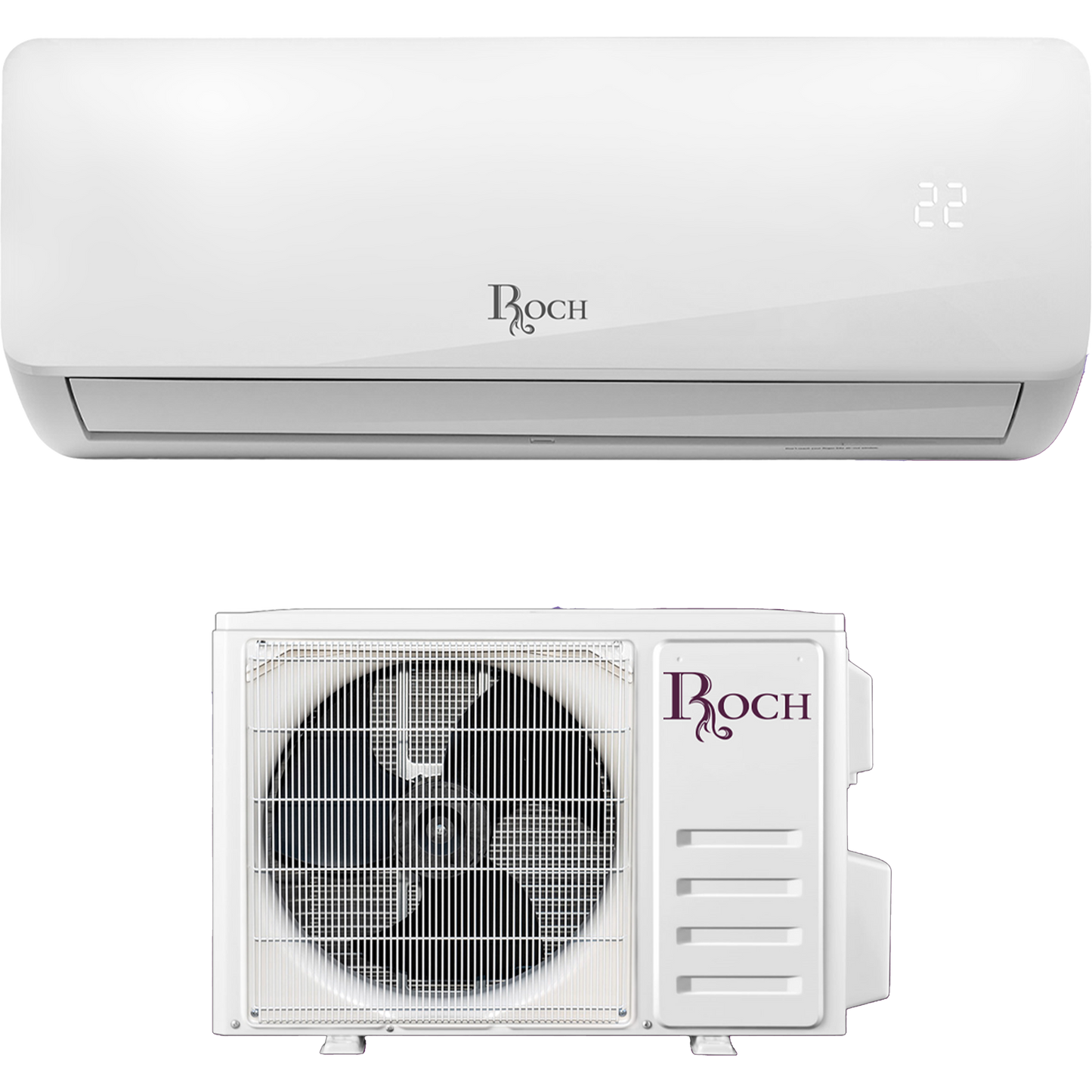 ROCH 9000 BTU Split AC R410 – Compact Cooling