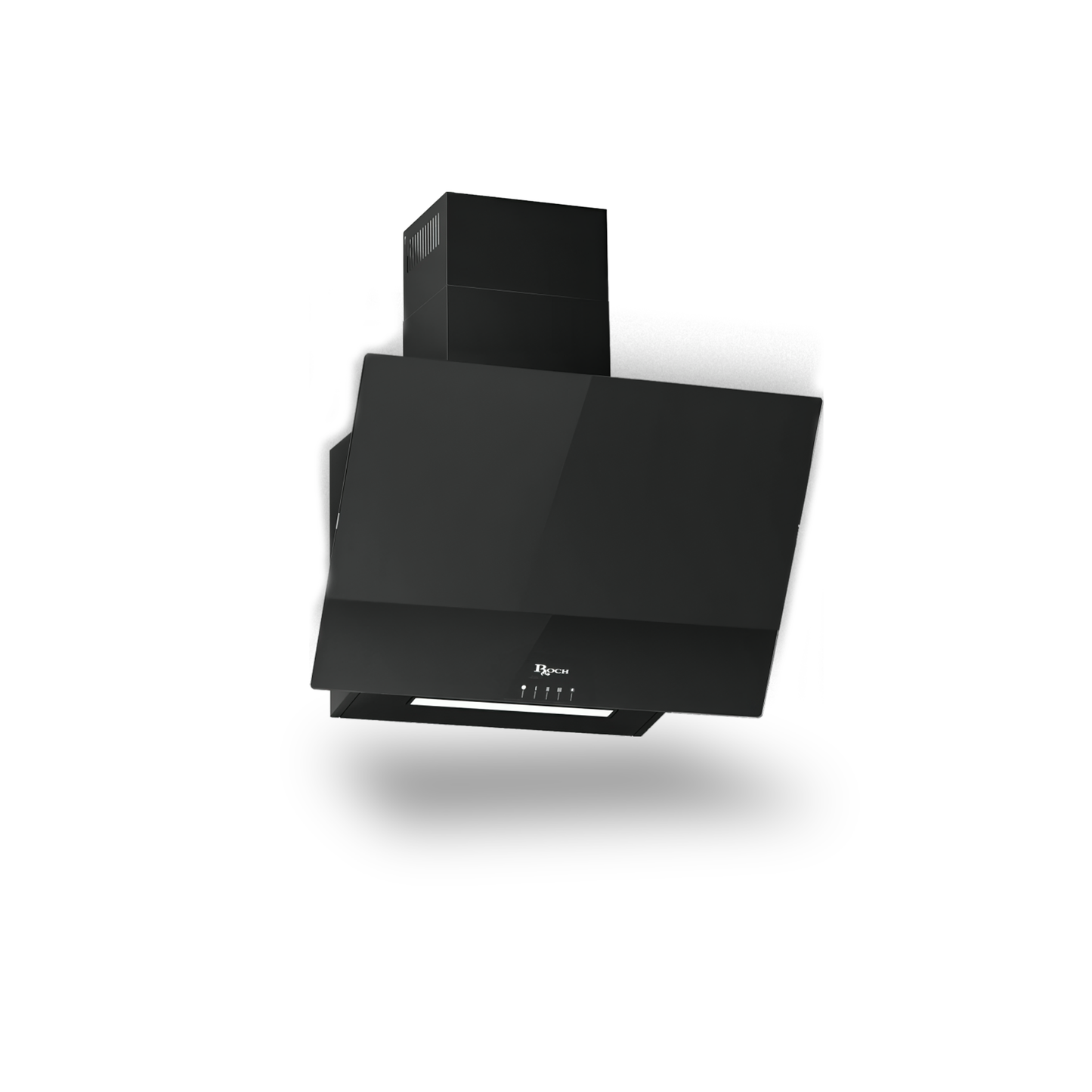 ROCH RBH 6018 GLB – Stylish Glass Kitchen Hood, Black