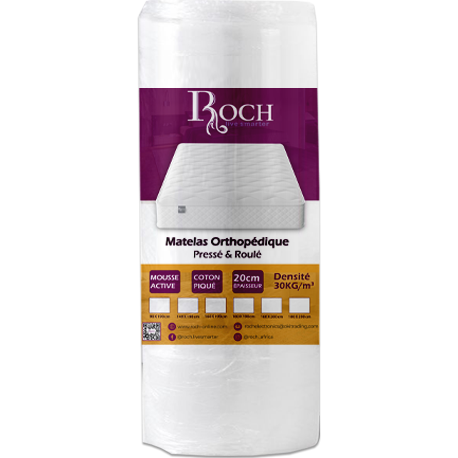ROCH Mattress – 90x190cm Orthopedic Foam Support