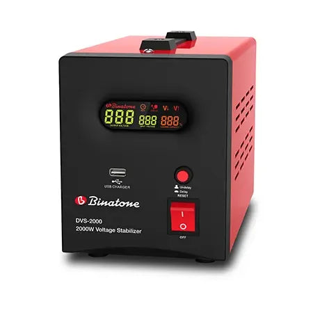BINATONE DVS-2000 Regulator – Digital Voltage Stabilizer