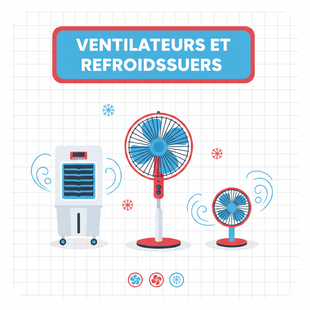 Ventilateurs et refroidisseurs