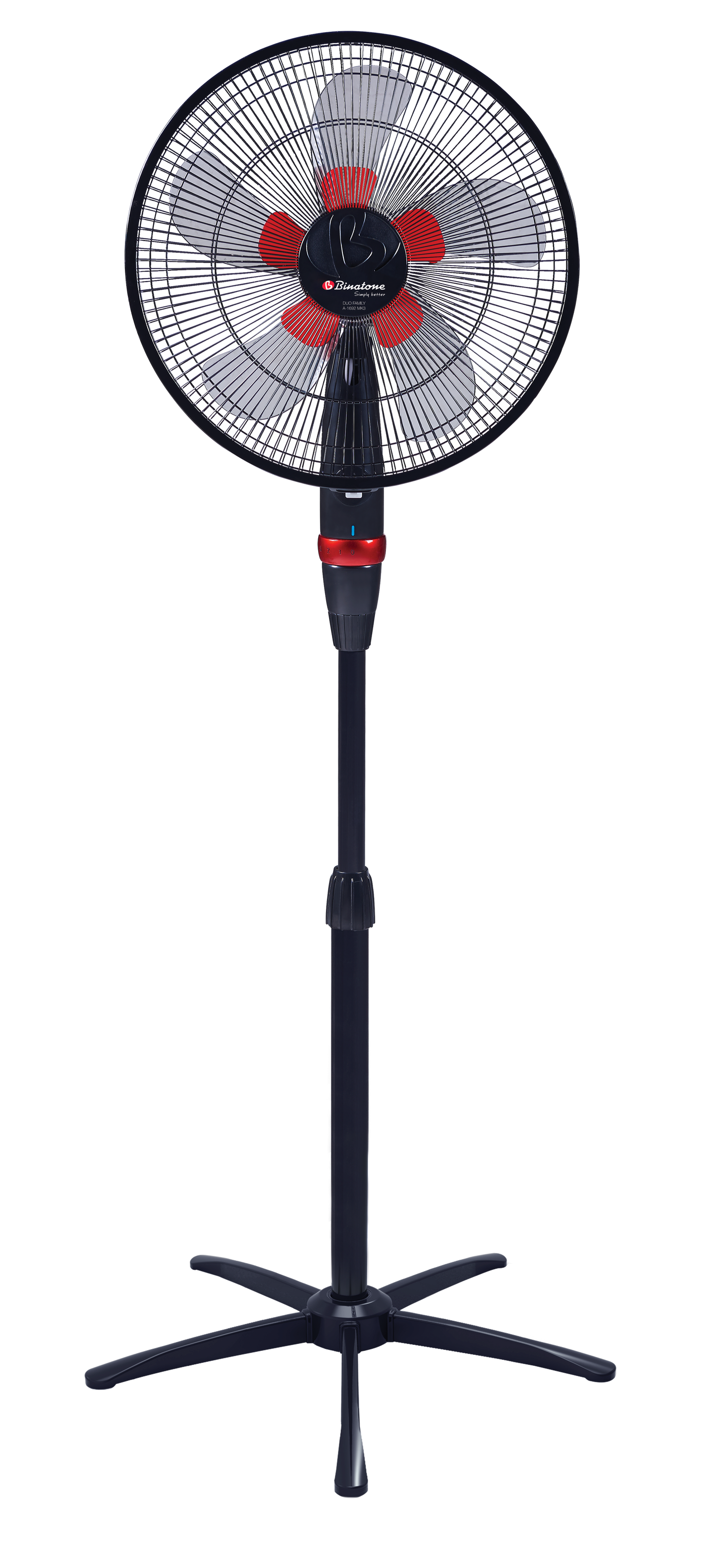 BINATONE Pedestal Fan A1692 – 16" High-Speed Cooling