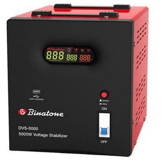 BINATONE DVS-5000 Regulator – 5000VA Protection for Appliances