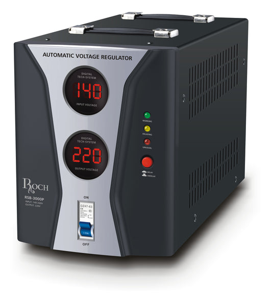 ROCH Voltage Regulator 3000VA – Commercial Use Stabilizer