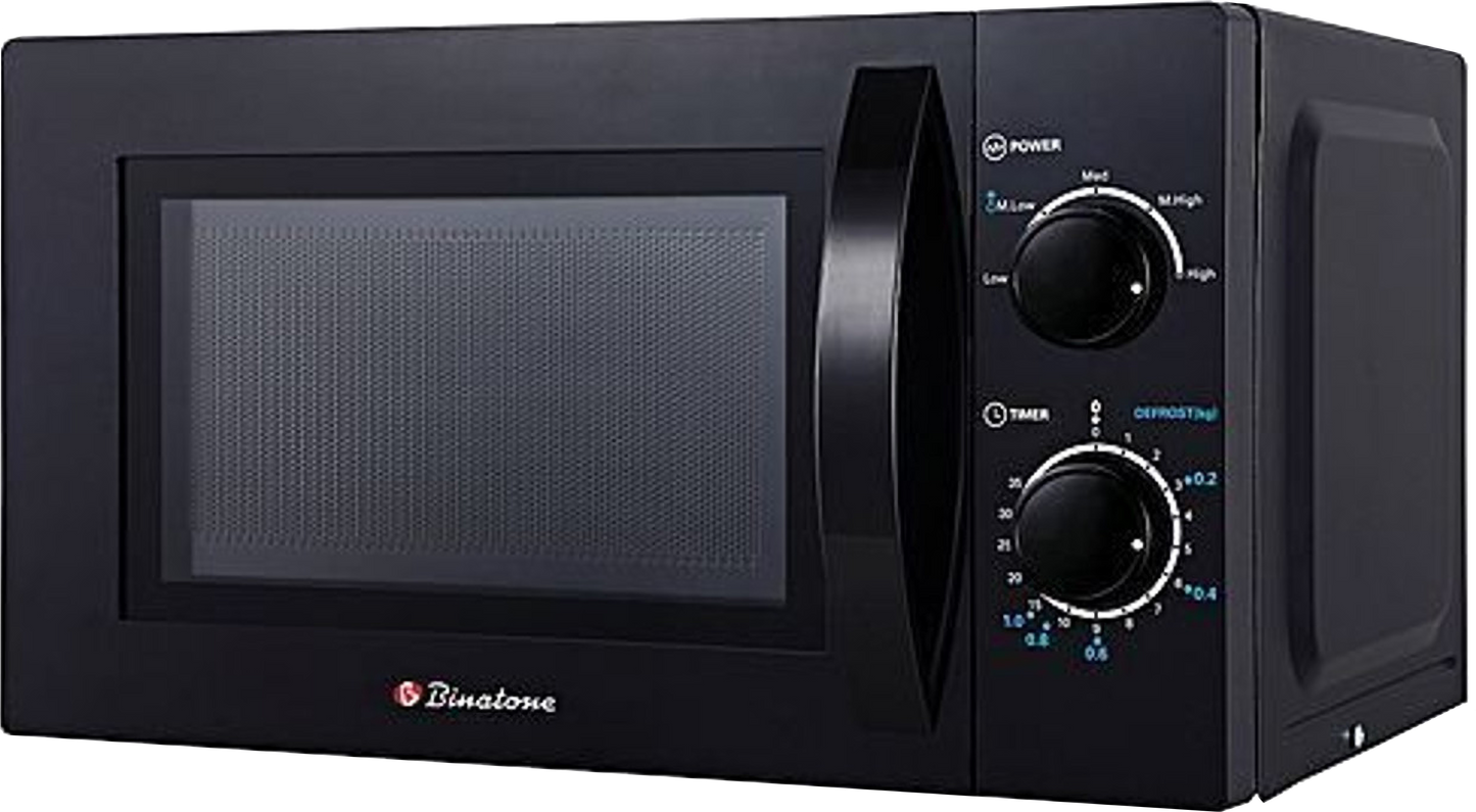 BINATONE MWO-2018 Microwave – 20L Black Design