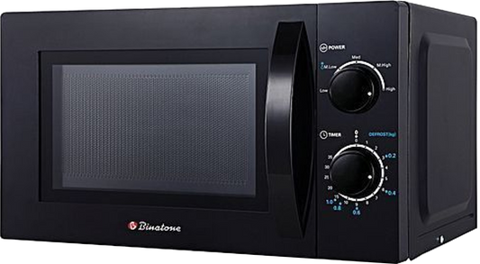 BINATONE MWO-2018 Microwave – 20L Black Design