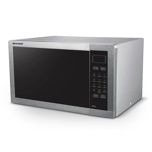 SHARP R-77AT(ST) Microwave – 34L Grill, Premium Build