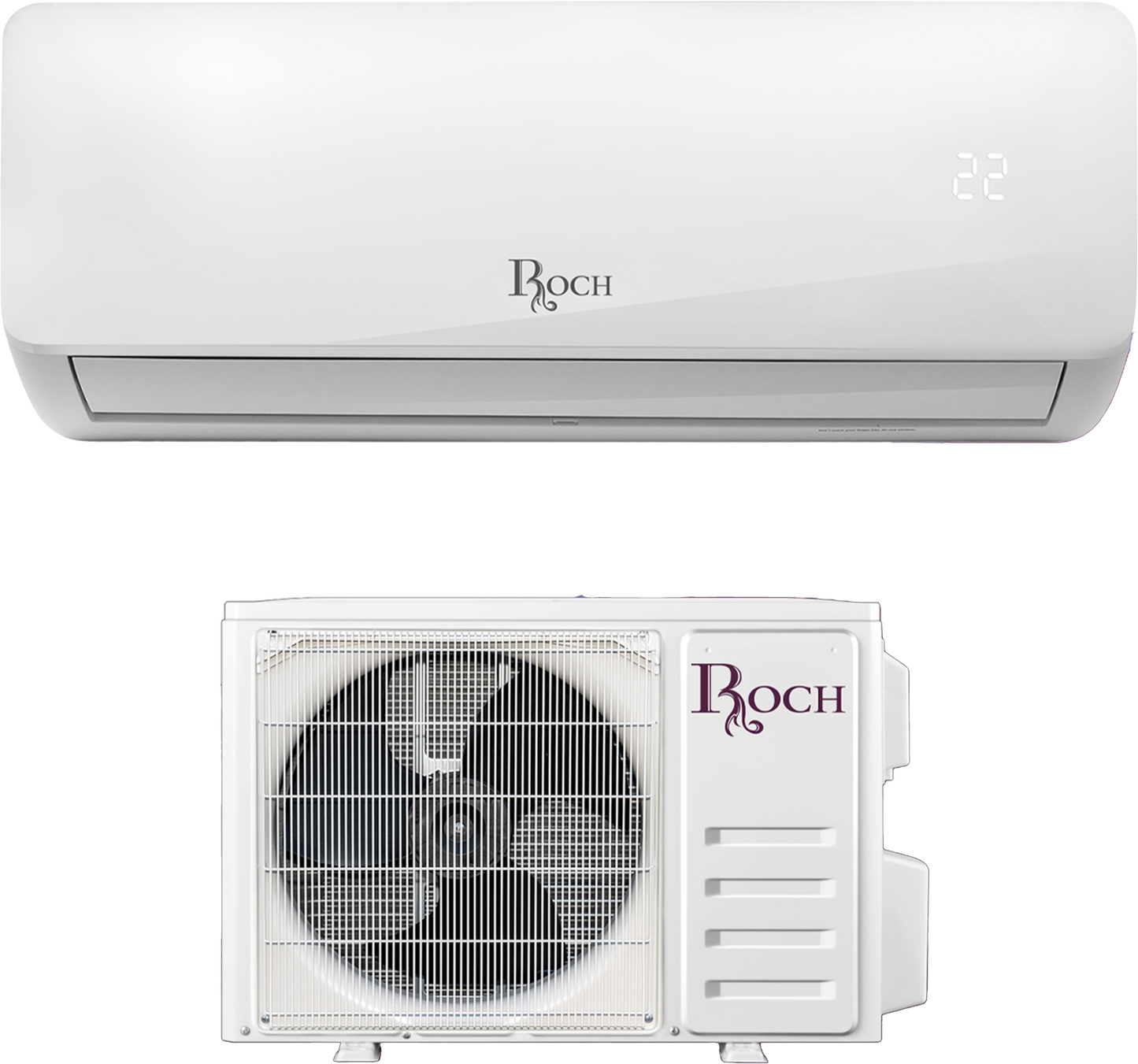 ROCH 12000 BTU Split AC R410 – Rapid Airflow