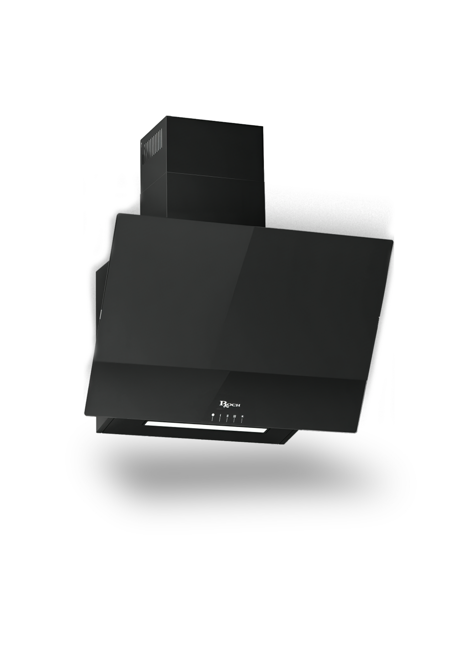 ROCH RBH 6018 GLB – Stylish Glass Kitchen Hood, Black