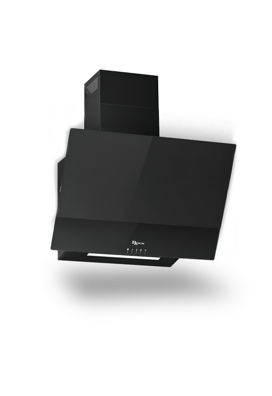 ROCH RBH 6018 GLB – Stylish Glass Kitchen Hood, Black