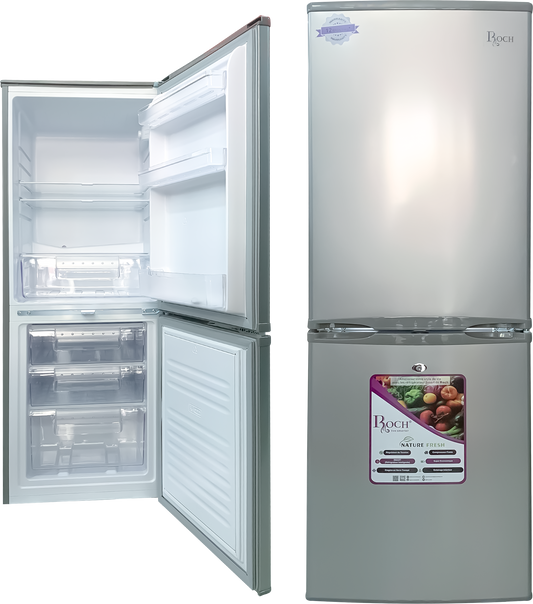 ROCH RFR-260DB-B Combo Fridge – 260L, 3 Drawers