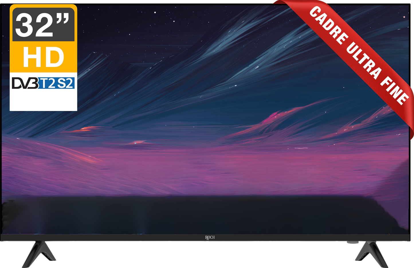 ROCH LED TV 32 Inch – HD Flat Screen