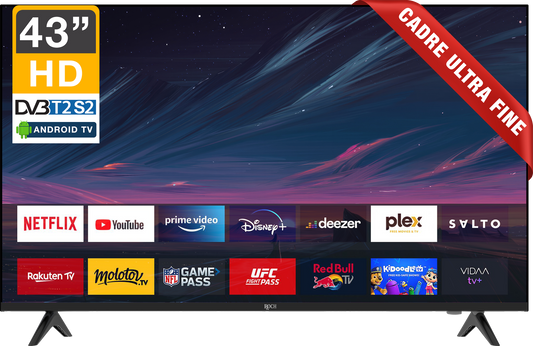 ROCH Smart TV 43 Inch – Full HD Smart Connectivity
