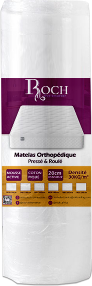 ROCH Mattress – 140x190cm Medium Firm, Durable Foam