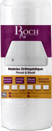 ROCH Mattress – 90x190cm Orthopedic Foam Support