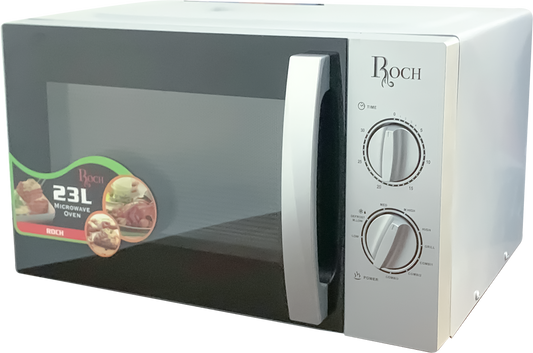 ROCH RMW-23LMG-B(S) Microwave – 23L with Grill, Silver Finish