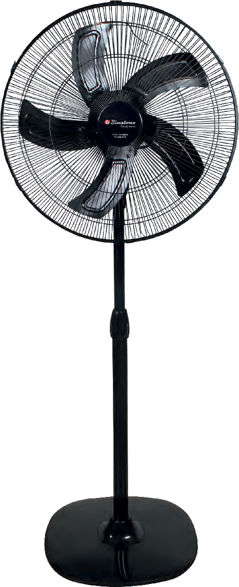 BINATONE TS-1880 Pedestal Fan – 18" High Velocity
